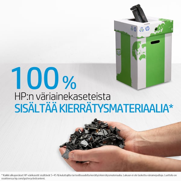 HP 504X, alkuperäinen riittoisa musta LaserJet-värikasetti, kaksoispakkaus