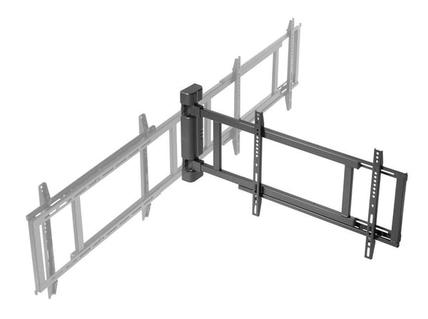 Equip 650336 fäste och ställ till bildskärm 190,5 cm (75") Vägg Svart