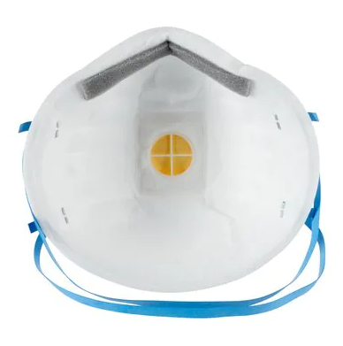 3M 8822PRO5 återanvändbart andningsskydd FFP2 Halvmask, andningsskydd Luftrenande andningsmask