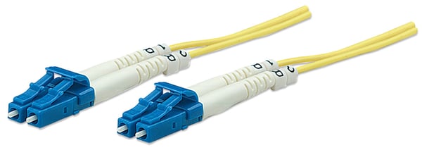 Intellinet 471893 InfiniBand och fiberoptisk kabel 3 m LC Gul
