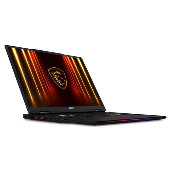 MSI Raider A18 HX A9WIG-290IT AMD Ryzen™ 9 9955HX3D Laptop 45,7 cm (18") UHD+ 32 GB DDR5-SDRAM 1 TB SSD NVIDIA GeForce RTX 5080 Wi-Fi 7 (802.11be) Windows 11 Home Sort
