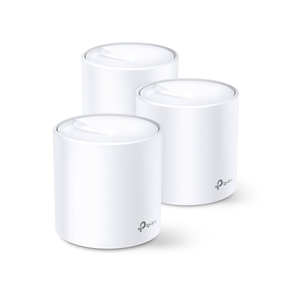 TP-Link Deco X60 Dual-band (2,4 GHz / 5 GHz) Wi-Fi 6 (802.11ax) Hvid 2 Intern