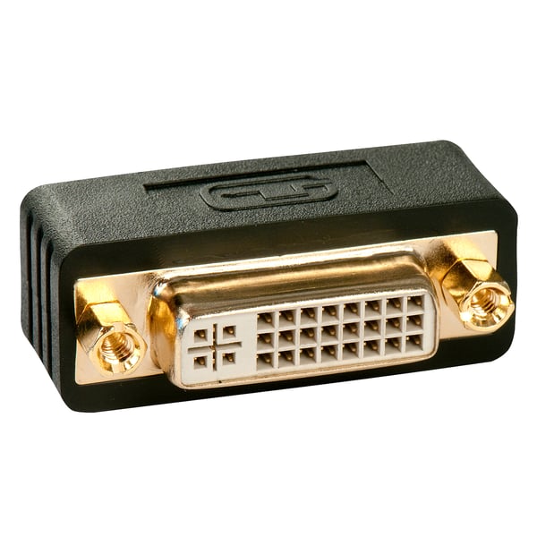 Lindy 41098 kabel kønsskifter DVI-I DVI-D Sort