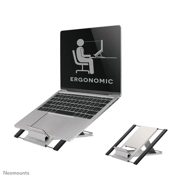 Neomounts NSLS100 laptop stativ Notebook armhylde Sølv 55,9 cm (22")