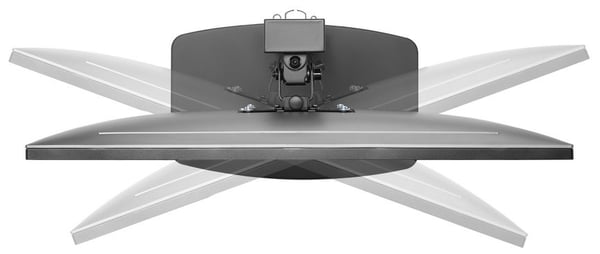 Equip 650126 fäste och ställ till bildskärm 81,3 cm (32") Bord Svart