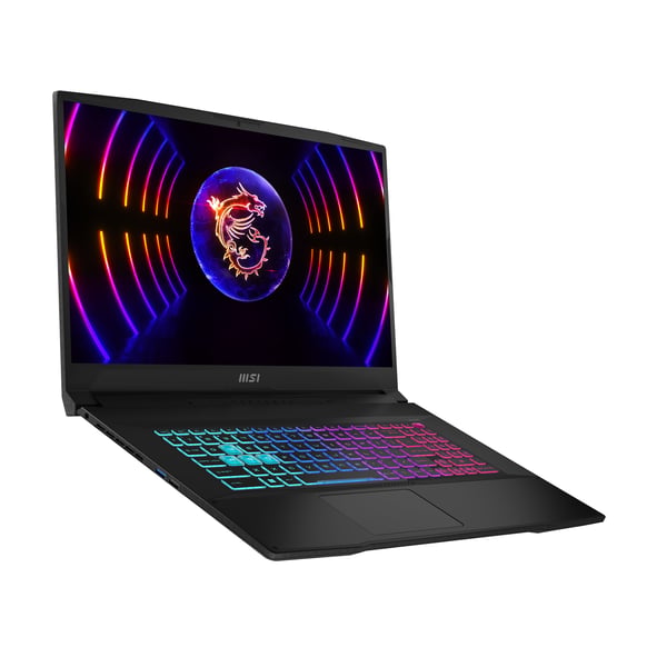 MSI Katana 17 B13VFK-1011 Intel® Core™ i7 i7-13620H Kannettava tietokone 43,9 cm (17.3") Full HD 16 GB DDR5-SDRAM 1 TB SSD NVIDIA GeForce RTX 4060 Wi-Fi 6 (802.11ax) FreeDOS Musta