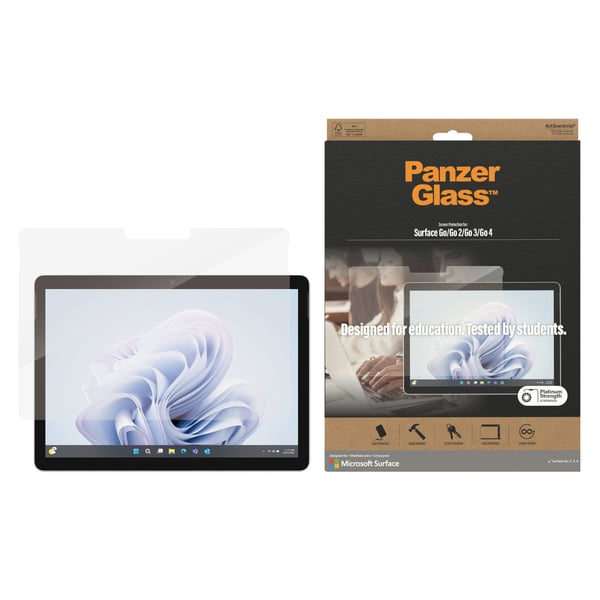 PanzerGlass ® Skærmbeskyttelse Microsoft Surface Go 4 | Go 3 | Go 2 | Go