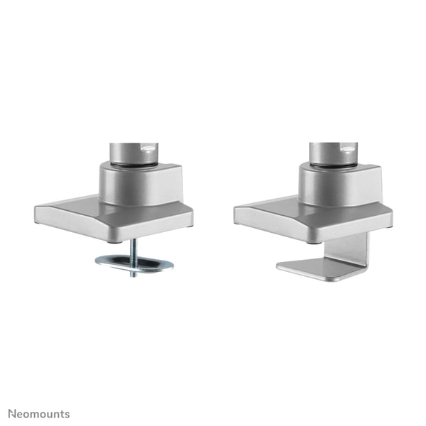 Neomounts NM-D775DXSILVER monitorin kiinnike ja jalusta 81,3 cm (32") Vastaanotto Hopea