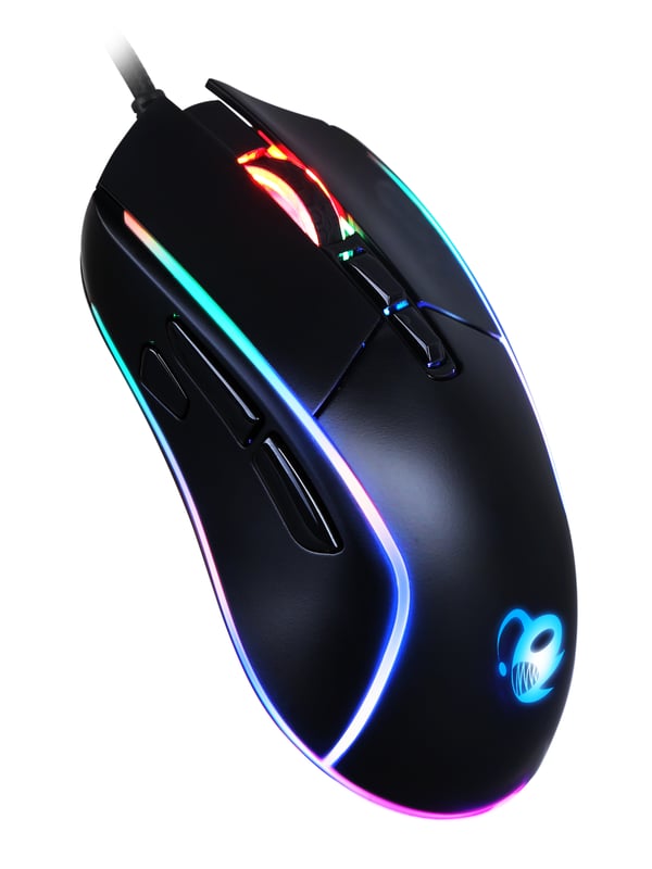 Deep Gaming DeepDarth mus Spil Højre hånd USB Type-A Optisk 6400 dpi