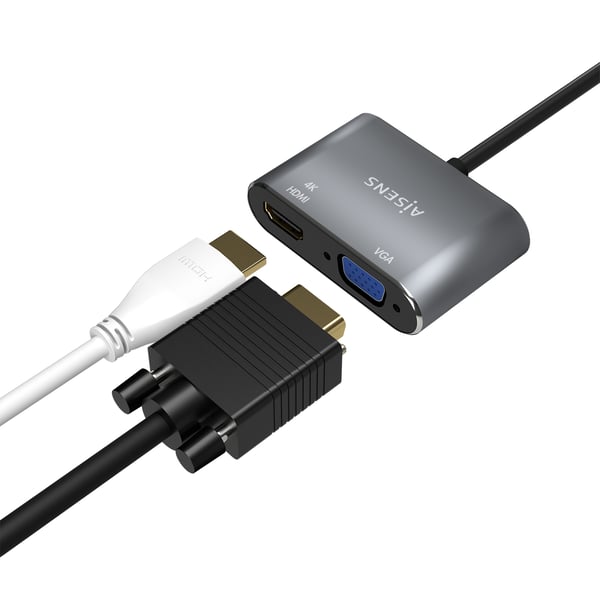 AISENS A109-0627 USB grafisk adapter 3860 x 2160 pixel Grå