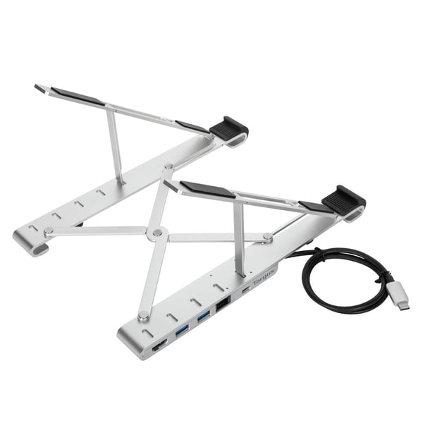 Targus AWU100005GL Ställ för bärbara datorer Ställ till bärbara datorer Silver 39,6 cm (15.6")