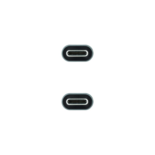 Nanocable 10.01.4300 USB-kabel USB4 Gen 2x2 0,5 m USB C 20 Gbit/sek. 100 W Sort