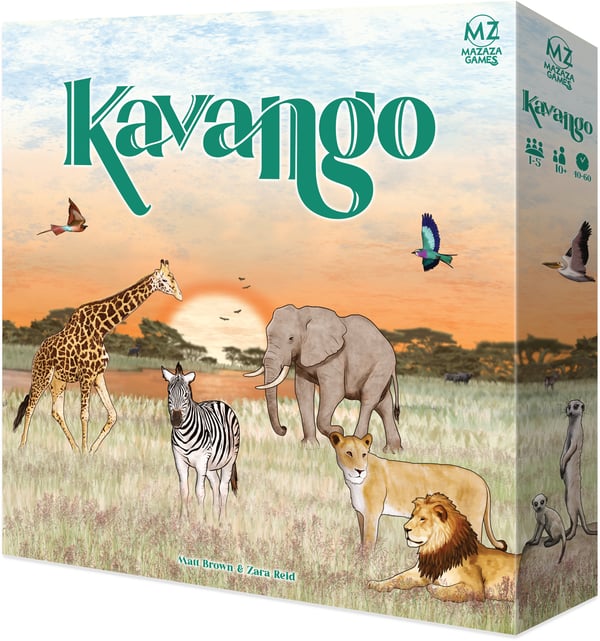 Asmodee Kavango Brætspil Rejser/eventyr