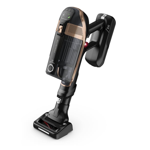 Rowenta X-Force RH99F1 Skaftdammsugare, 2-i-1 Batteri Torr HEPA Utan påse 0,9 l Svart, Grå