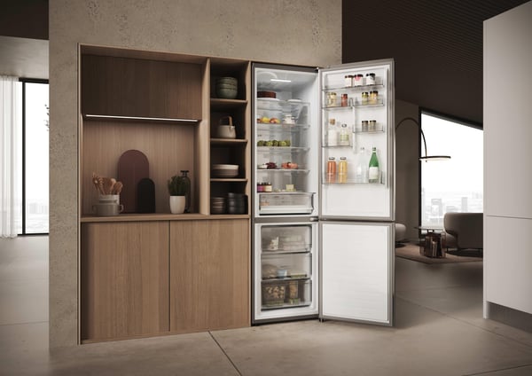 Haier 2D 60 Series 3 HDPW3620CNPK Vapaasti seisova 406 L Ruostumaton teräs