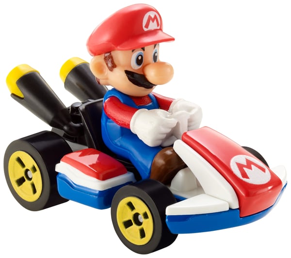 Hot Wheels Mario Kart Metallisten ‑1:64-pienoismalliajoneuvojen sarja, keräilylelut