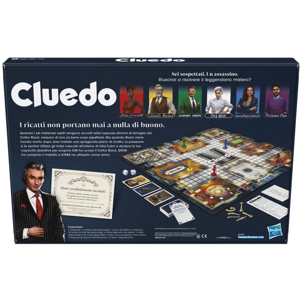 Cluedo Classic 45 min Lautapeli Salapoliisi