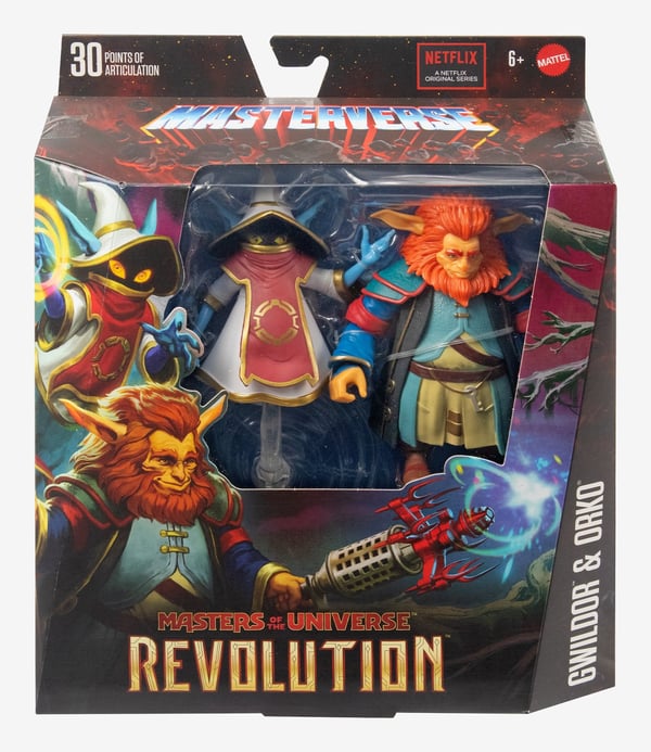 Masters of the Universe Masterverse Gwildor & Orko