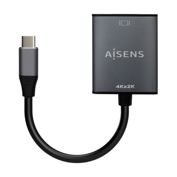 AISENS A109-0685 videokabel adapter 0,15 m USB Type-C HDMI Type A (Standard) Grå