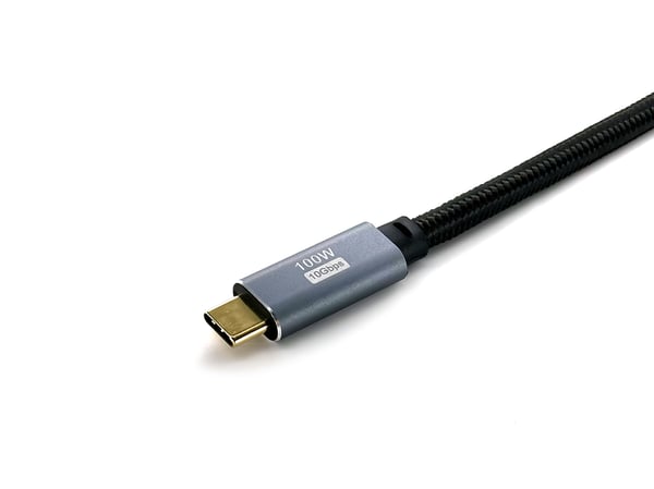 Equip 128357 USB-kablar USB 3.2 Gen 2 (3.1 Gen 2) 2 m USB C 10 Gbit/s 100 W Svart