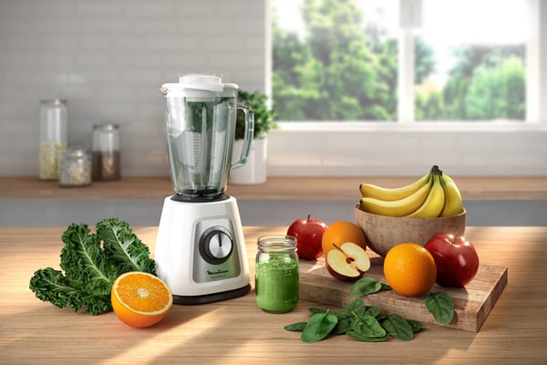 Moulinex LM430 1,75 l Bänkmixer 800 W Vit