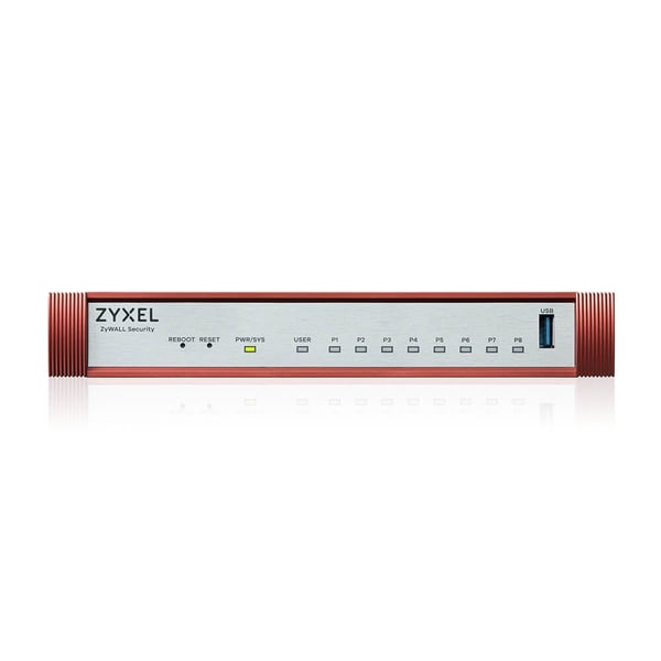 Zyxel USG FLEX 100H firewall (hardware) 3 Gbit/sek. Zyxel USG FLEX 100H firewall (hardware) 3 Gbit/sek.
