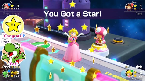 Nintendo Mario Party Superstars Standard Nederländska, Engelska Nintendo Switch