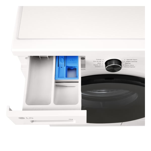 LG F2NX10S7NWB tvättmaskin Frontmatad 7 kg 1200 RPM Vit