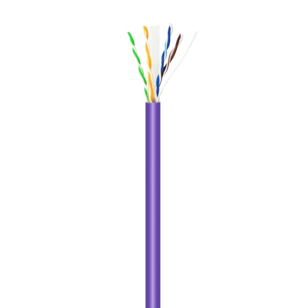 AISENS A135-0748 nätverkskablar Violett 305 m Cat6 U/UTP (UTP) Rund