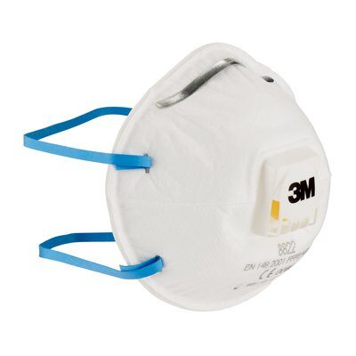 3M 8822 pölysuojain 1 kpl Kuppi FFP2