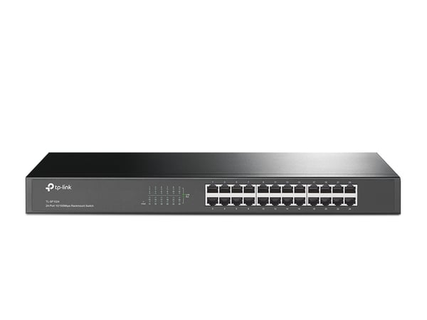 TP-Link TL-SF1024 Hallitsematon Fast Ethernet (10/100) 1U Harmaa