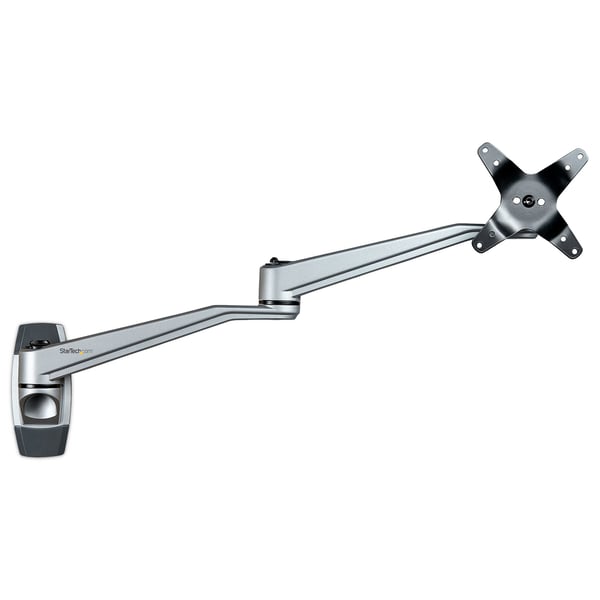 StarTech.com ARMWALLDSLP monitorin kiinnike ja jalusta 76,2 cm (30") Seinä Hopea