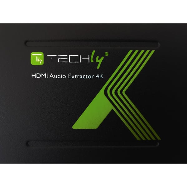 Techly IDATA HDMI-EA äänimuunnin Musta