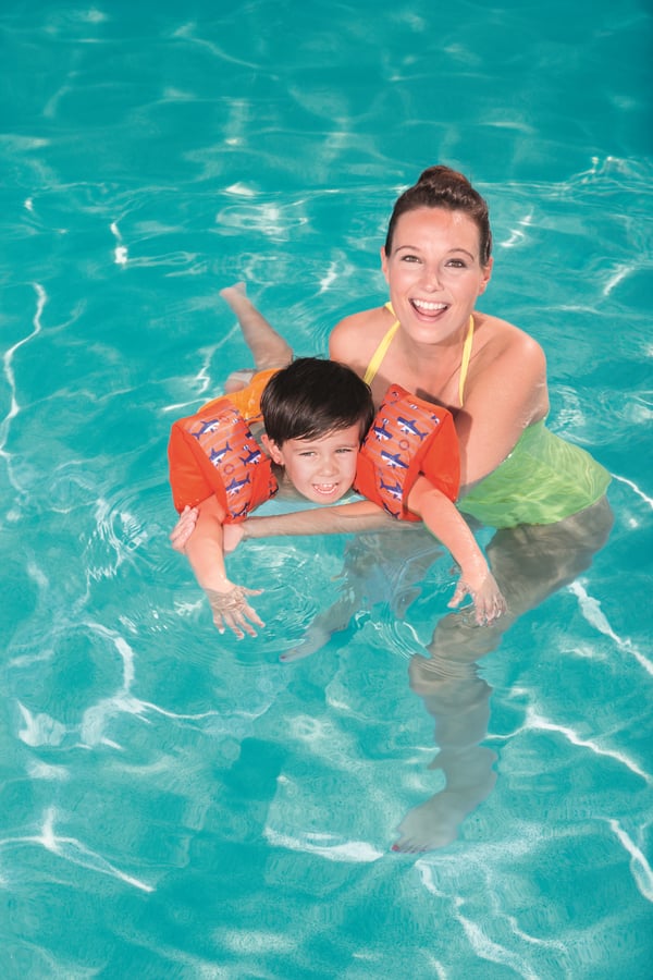 Bestway 32182 pool- och badmadrass Multifärg Bild Vinyl Simdynor för armarna