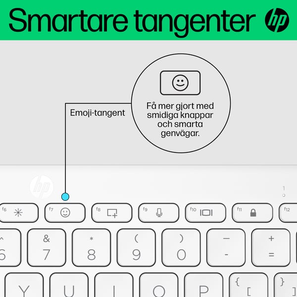 HP 350 kompakt Bluetooth-tangentbord för flera enheter