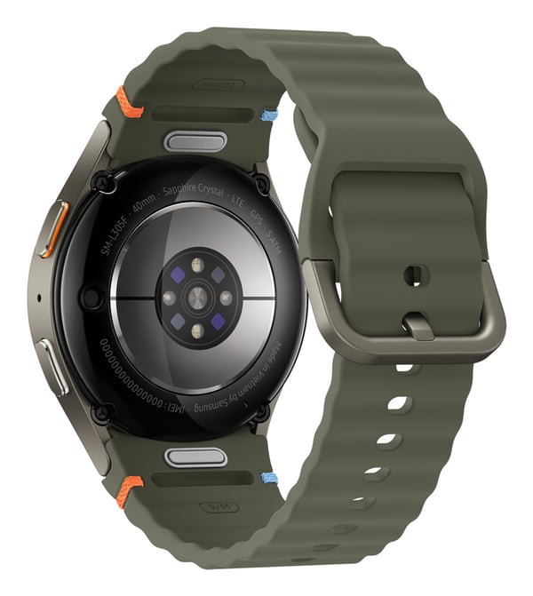 Samsung Galaxy Watch7 3,3 cm (1.3") AMOLED 40 mm Digitaalinen 432 x 432 pikseliä Kosketusnäyttö 4G Vihreä Wi-Fi GPS (satelliitti)