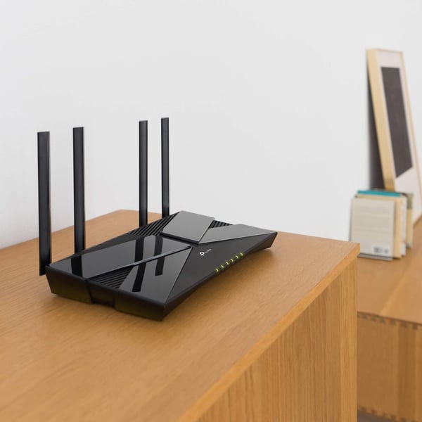 TP-Link Archer AX58 trådlös router Gigabit Ethernet Dual-band (2,4 GHz / 5 GHz) Svart