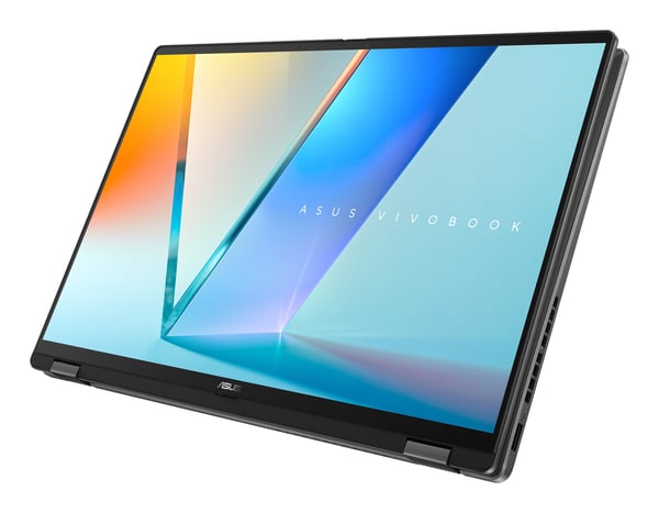 ASUS Vivobook 16 Flip TP3607SA-SI099W Copilot+ PC Intel Core Ultra 7 258V Hybridi (2-in-1) 40,6 cm (16") Kosketusnäyttö WUXGA 32 GB LPDDR5x-SDRAM 1 TB SSD Wi-Fi 7 (802.11be) Windows 11 Home Musta, Harmaa QWERTY Hollanti