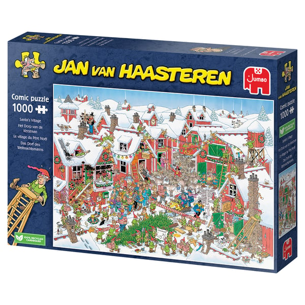 Jan van Haasteren - Santa's Village (1000 Pieces)
