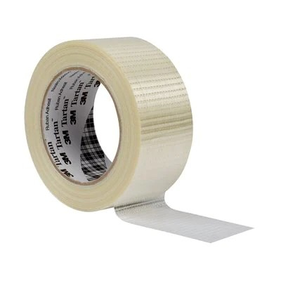 3M 89542550 tape Velegnet til indendørsbrug 50 m Glasfiberforstærket polypropylen Transparent