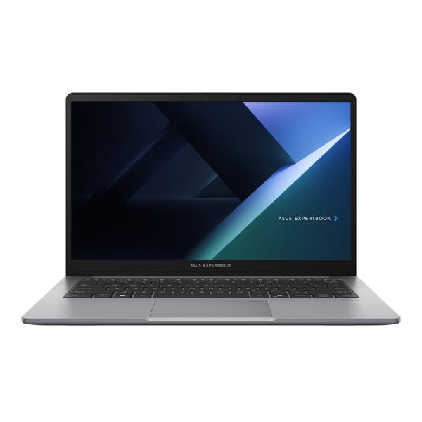 ASUS ExpertBook B1 B1403CVA-S69070 Intel Core 5 120U Laptop 35,6 cm (14") Fuld HD 16 GB DDR5-SDRAM 512 GB SSD Wi-Fi 6E (802.11ax) Grå QWERTY Spansk