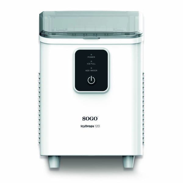 Sogo MHE-SS-12045 Bærbar isterningemaskine 12 kg/24t 120 W Hvid