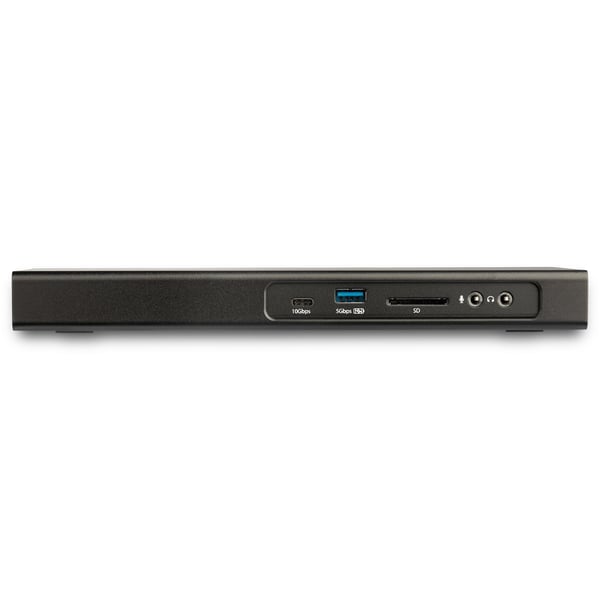 StarTech.com Thunderbolt™ 3-docka för dubbla bildskärmar i 4K 60Hz - PCIe M.2-plats och SD-läsare