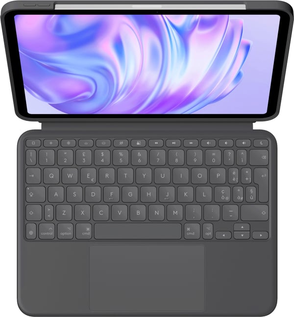 Logitech Combo Touch QWERTY Italia Smart Connector Grafiitti