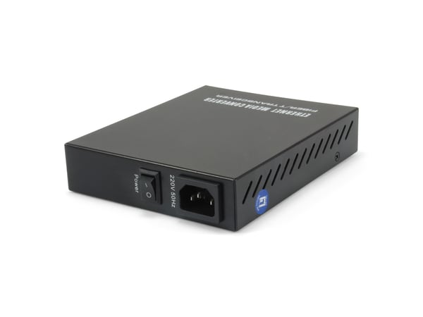 LevelOne FVM-1000 netværksomformer til medie 100 Mbit/s Sort