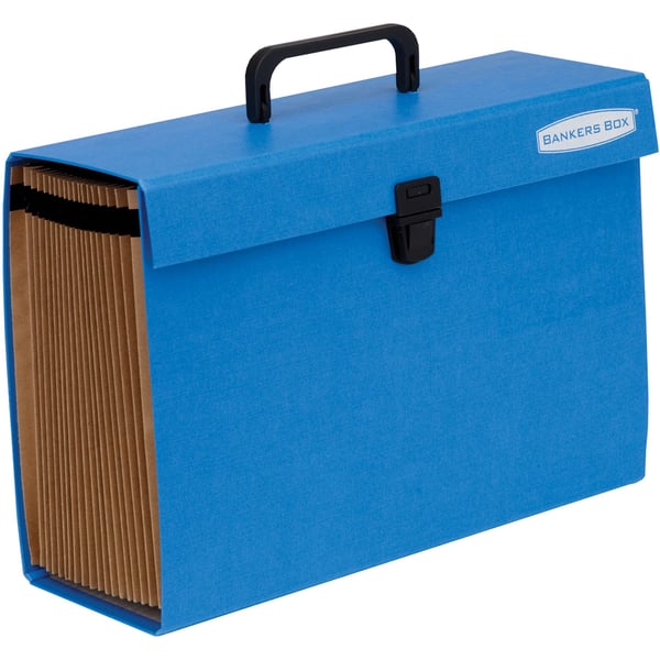 Fellowes 9352201 kansioiden säilytyslaatikko Paperi Sininen