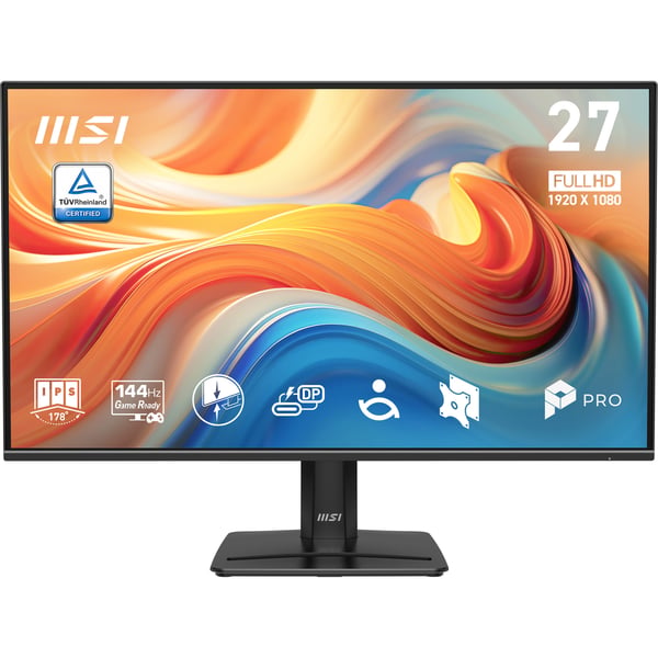 MSI Pro MP272 E14C computerskærm 68,6 cm (27") 1920 x 1080 pixel Fuld HD LED Sort MSI Pro MP272 E14C computerskærm 68,6 cm (27") 1920 x 1080 pixel Fuld HD LED Sort
