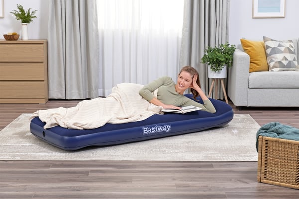 Bestway 67223 / 24 luftmadras Enkelmadras Blå