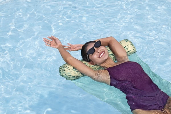 Bestway 43909 pool- och badmadrass Multifärg Mönstrad PVC Flytande hängmatta