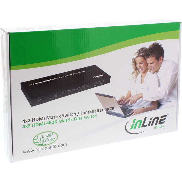 InLine 65011K bild-switchar HDMI